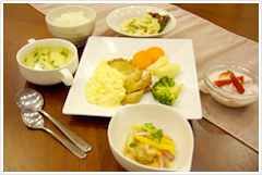 夕食